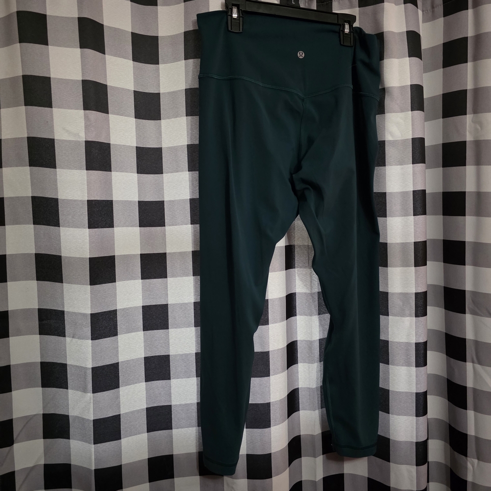 lululemon athletica Dark Green Leggings